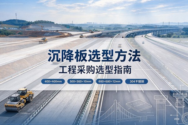 电白沉降板选择方法