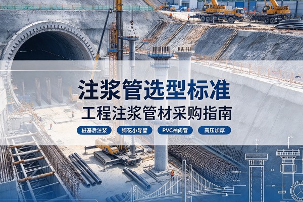 电白注浆管选型标准