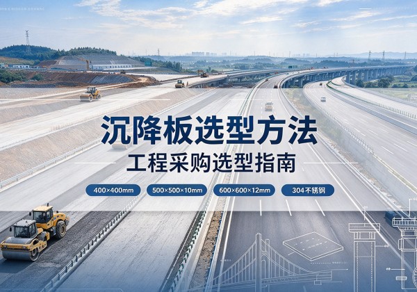 电白沉降板选择方法