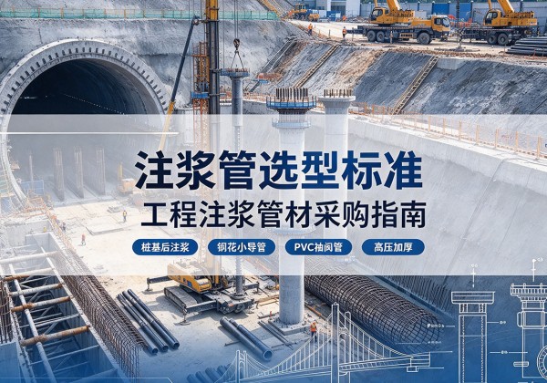 电白注浆管选型标准